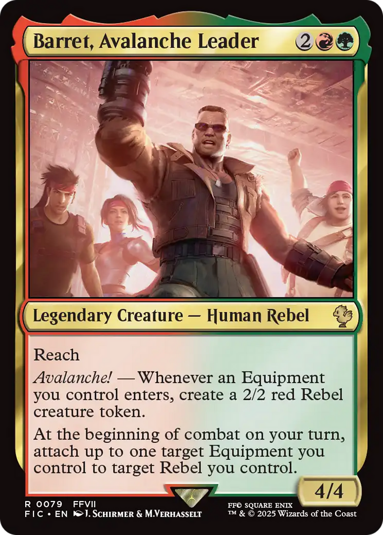 Barret, Avalanche Leader [FINAL FANTASY Commander] | Gear Gaming Bentonville