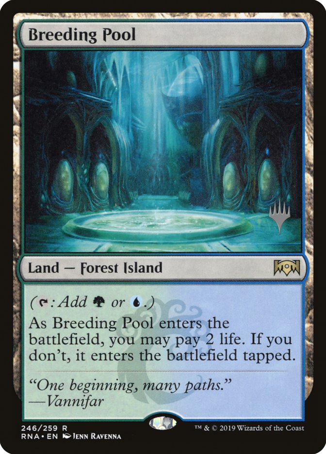 Breeding Pool (Promo Pack) [Ravnica Allegiance Promos] | Gear Gaming Bentonville