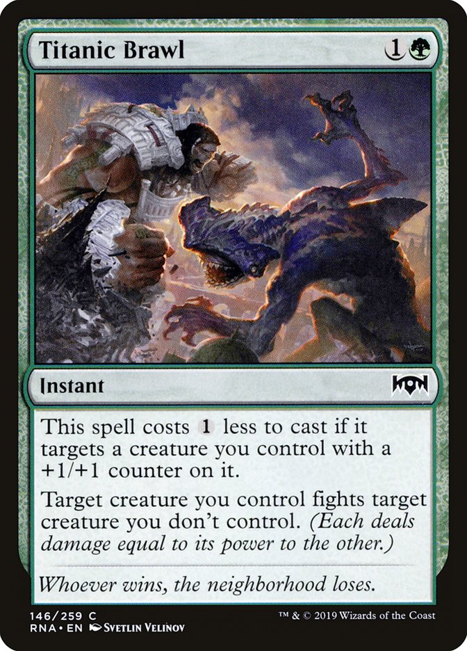 Titanic Brawl [Ravnica Allegiance] | Gear Gaming Bentonville