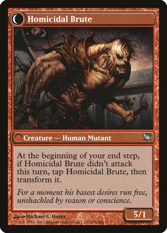 Civilized Scholar // Homicidal Brute [Innistrad] | Gear Gaming Bentonville