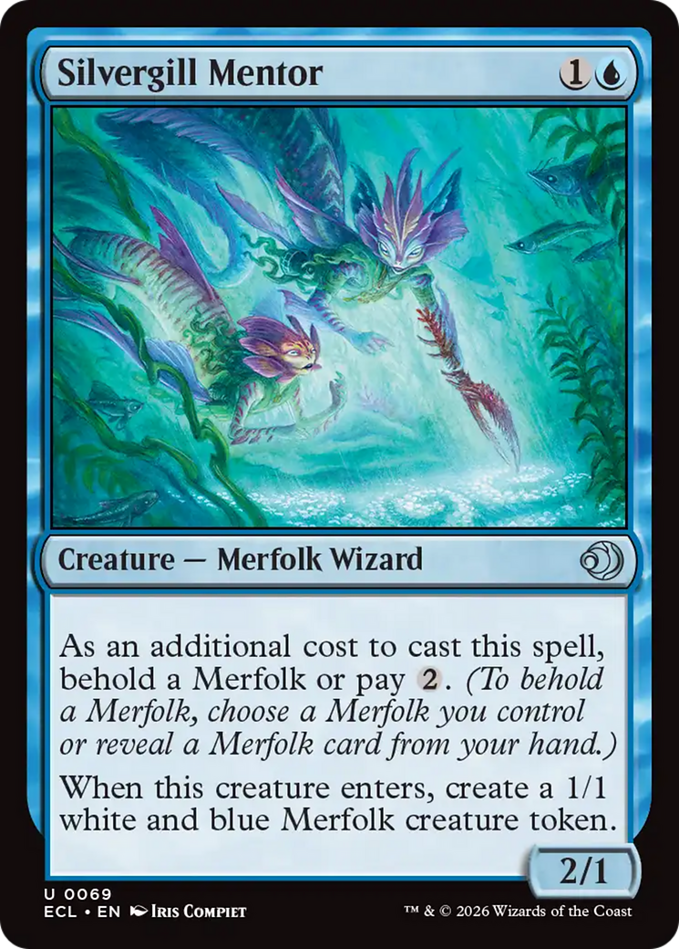 Silvergill Mentor [Lorwyn Eclipsed] | Gear Gaming Bentonville