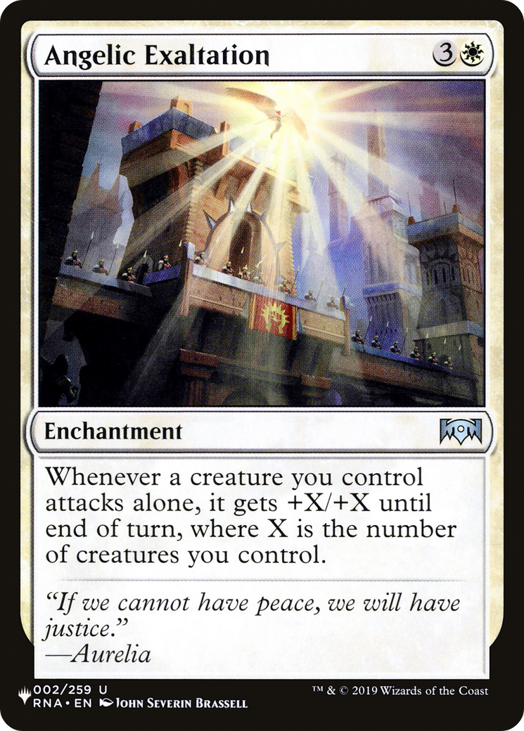 Angelic Exaltation [The List Reprints] | Gear Gaming Bentonville