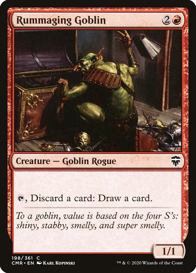 Rummaging Goblin [Commander Legends] | Gear Gaming Bentonville