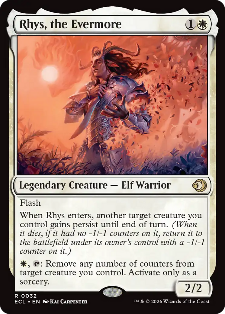 Rhys, the Evermore [Lorwyn Eclipsed] | Gear Gaming Bentonville