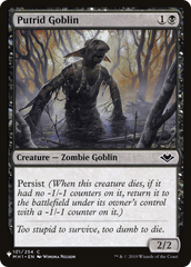 Putrid Goblin [The List Reprints] | Gear Gaming Bentonville