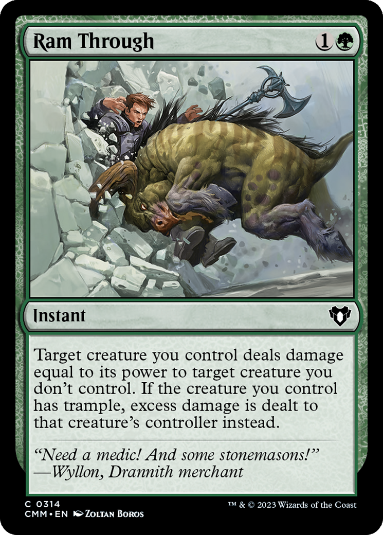 Ram Through [Commander Masters] | Gear Gaming Bentonville