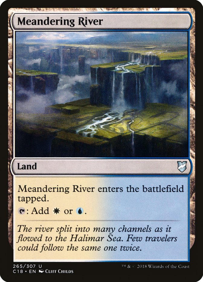Meandering River [Commander 2018] | Gear Gaming Bentonville