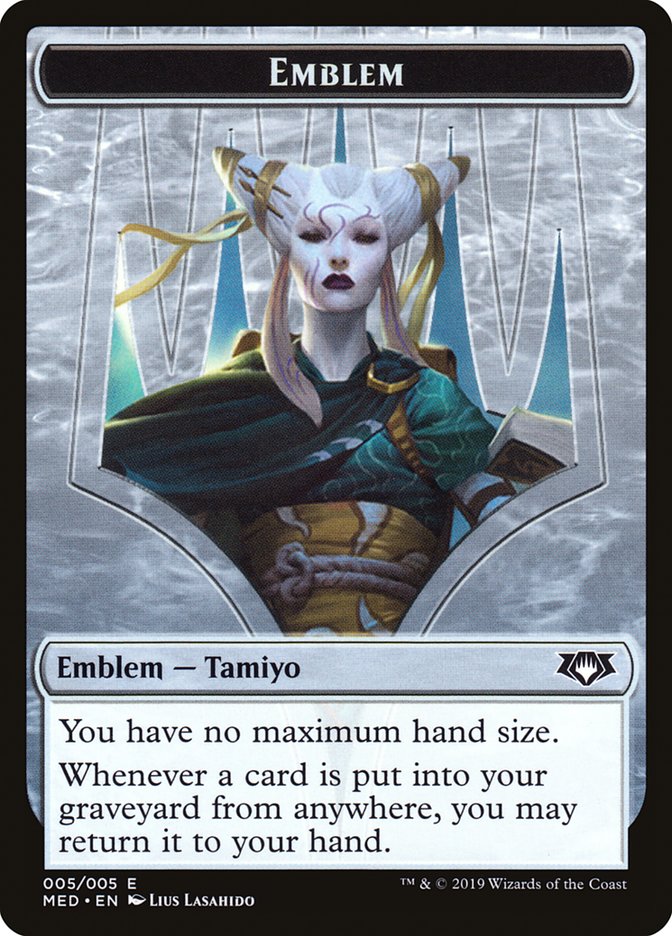 Tamiyo, the Moon Sage Emblem [Mythic Edition Tokens] | Gear Gaming Bentonville
