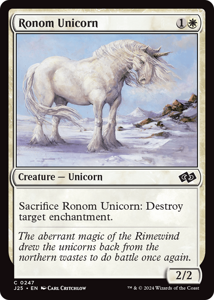 Ronom Unicorn [Foundations Jumpstart] | Gear Gaming Bentonville