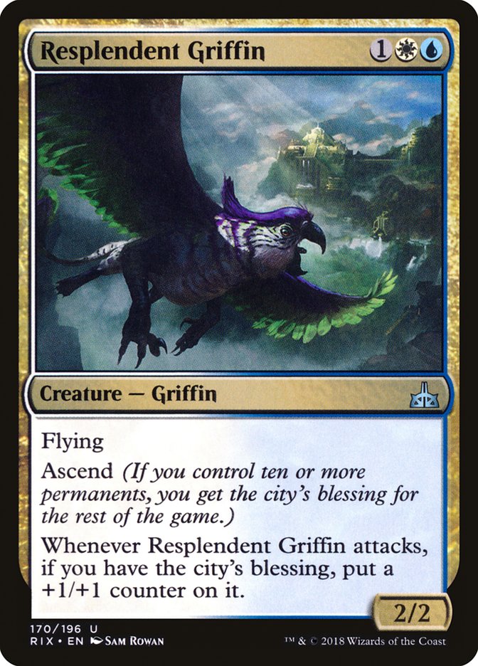 Resplendent Griffin [Rivals of Ixalan] | Gear Gaming Bentonville