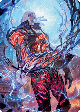 Tezzeret, Betrayer of Flesh Art Card [Kamigawa: Neon Dynasty Art Series] | Gear Gaming Bentonville