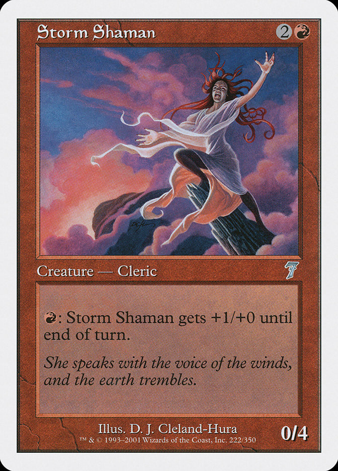 Storm Shaman [Seventh Edition] | Gear Gaming Bentonville