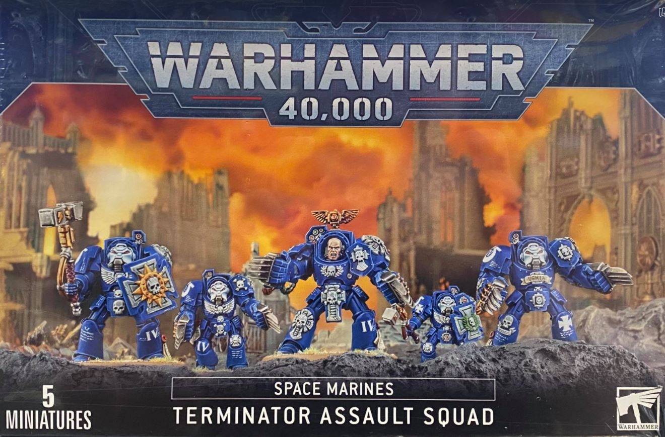 Space Marines Terminator Assault Squad | Gear Gaming Bentonville