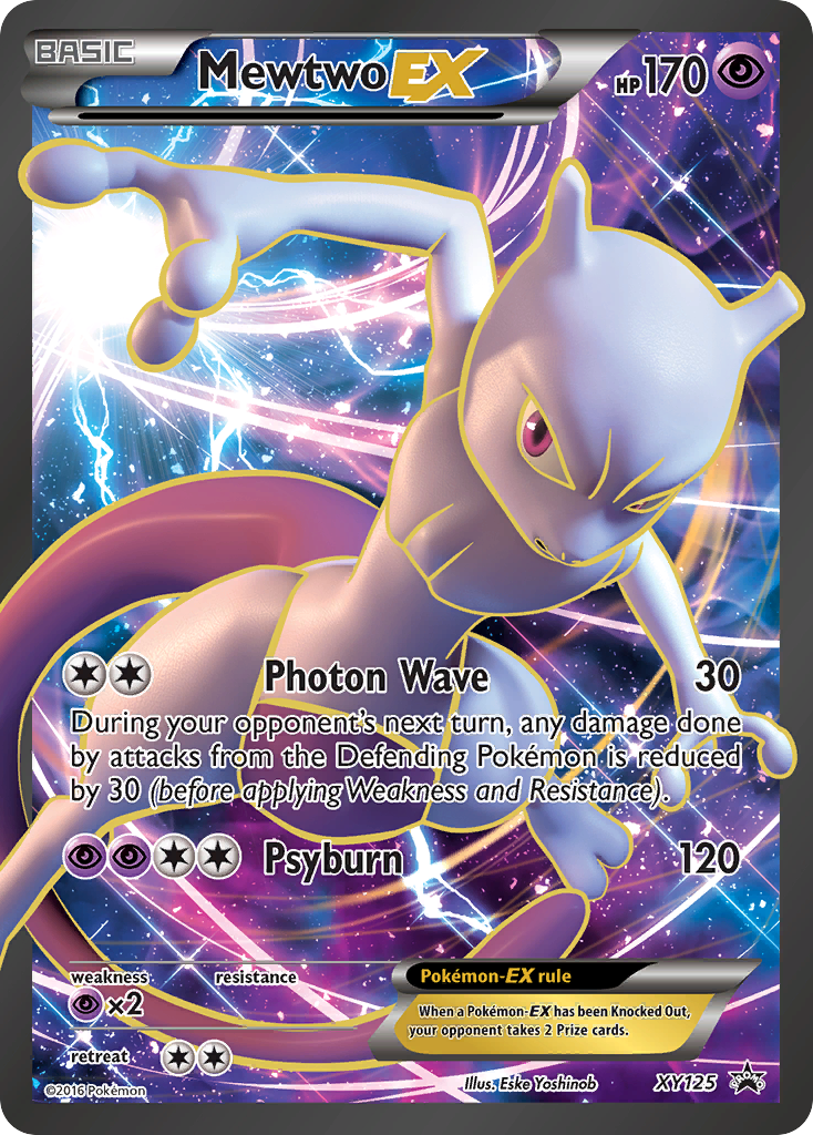 Mewtwo EX (XY125) [XY: Black Star Promos] | Gear Gaming Bentonville