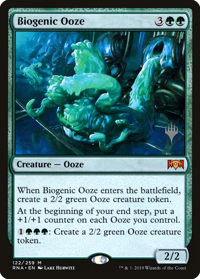 Biogenic Ooze (Promo Pack) [Ravnica Allegiance Promos] | Gear Gaming Bentonville