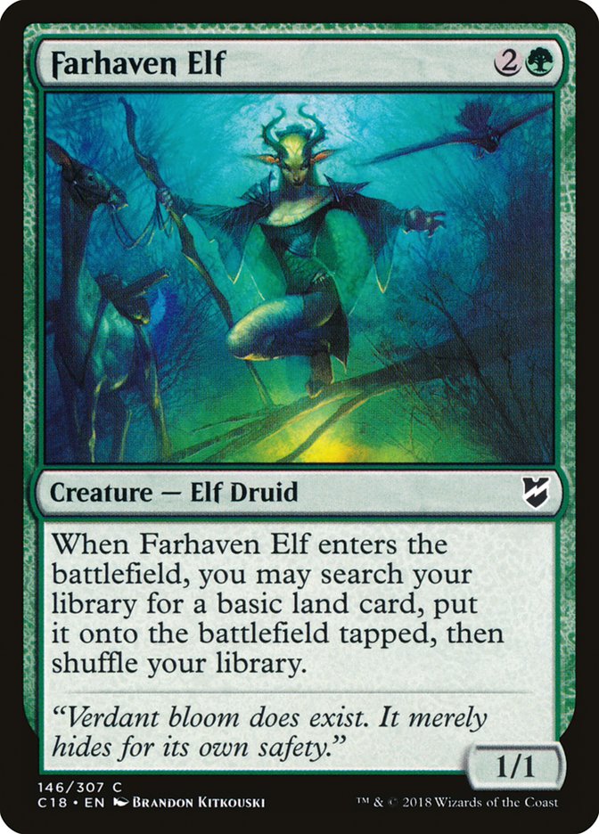 Farhaven Elf [Commander 2018] | Gear Gaming Bentonville