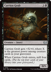 Carrion Grub [Duskmourn: House of Horror Commander] | Gear Gaming Bentonville