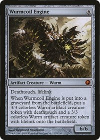 Wurmcoil Engine (Scars of Mirrodin) [Oversize Cards] | Gear Gaming Bentonville