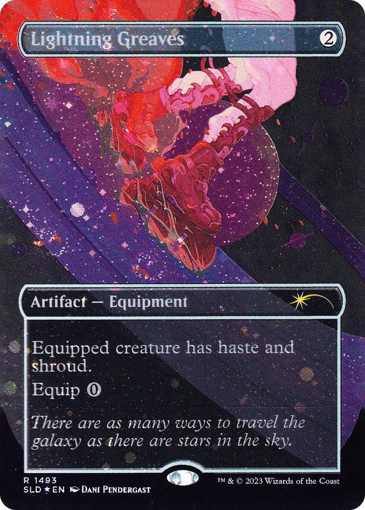 Lightning Greaves (1493) (Galaxy Foil) [Secret Lair Drop Series] | Gear Gaming Bentonville