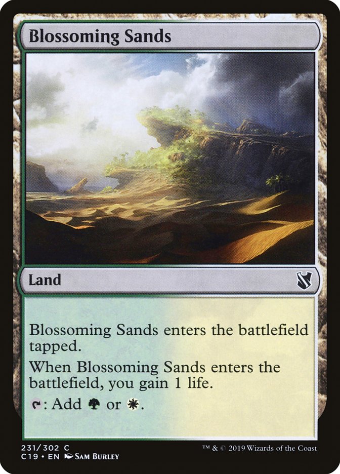 Blossoming Sands [Commander 2019] | Gear Gaming Bentonville