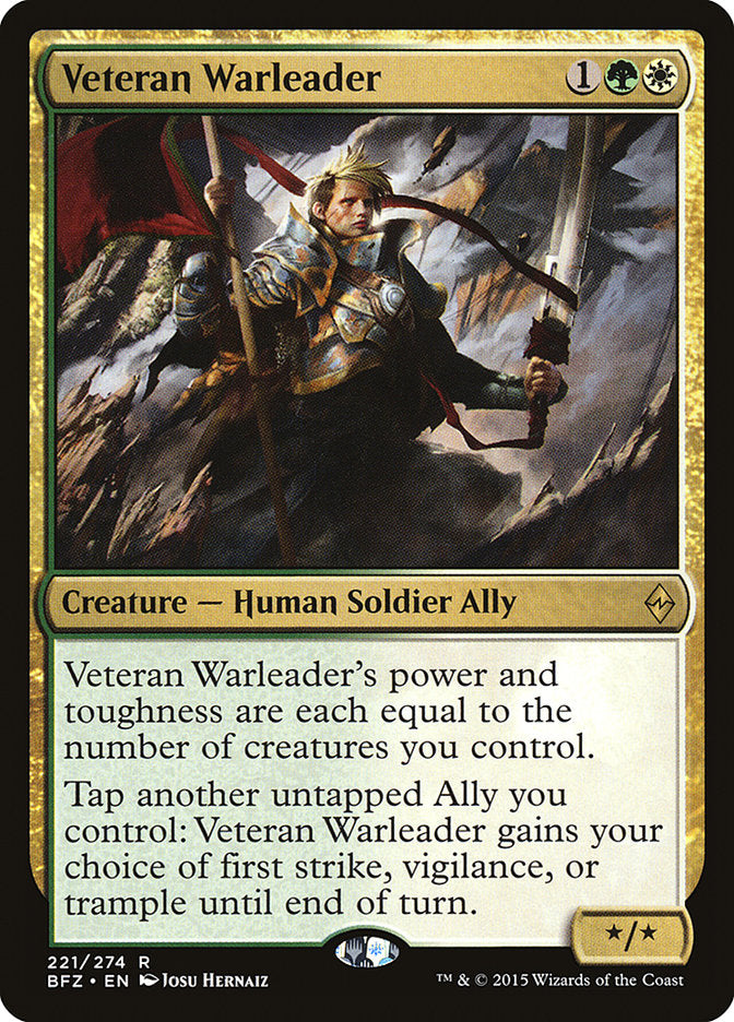 Veteran Warleader [Battle for Zendikar] | Gear Gaming Bentonville