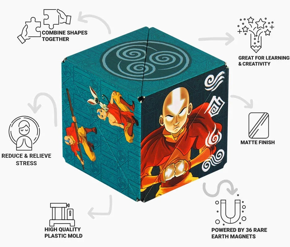 Shashibo Cube, Avatar, The Last Airbender Series: Air | Gear Gaming Bentonville