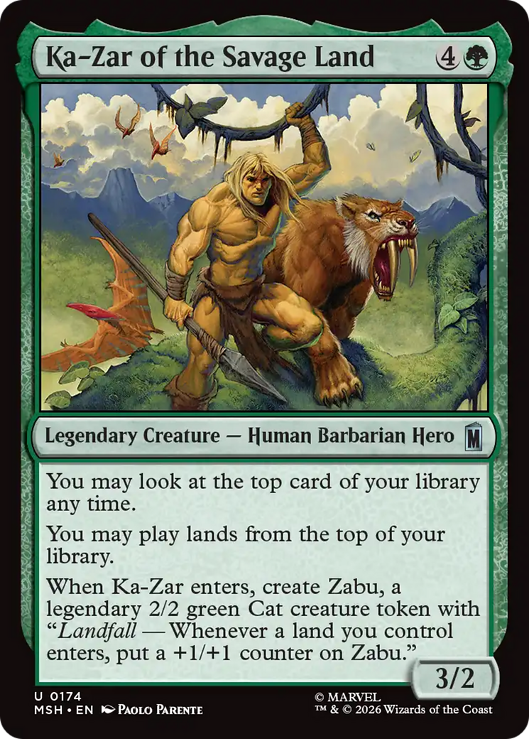 Ka-Zar of the Savage Land [Marvel Super Heroes] | Gear Gaming Bentonville