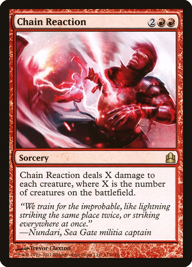 Chain Reaction [Commander 2011] | Gear Gaming Bentonville