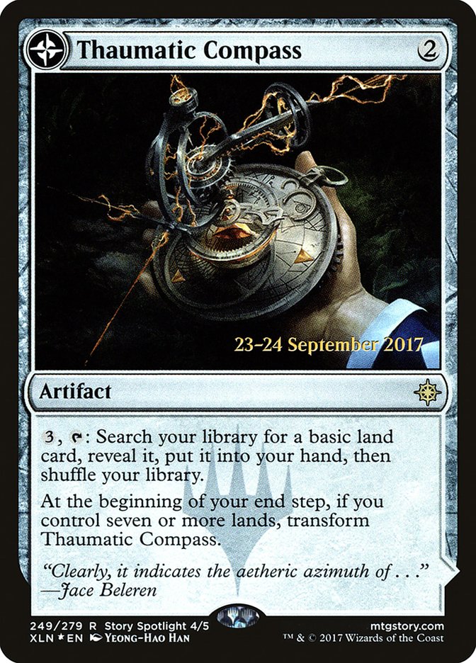 Thaumatic Compass // Spires of Orazca [Ixalan Prerelease Promos] | Gear Gaming Bentonville