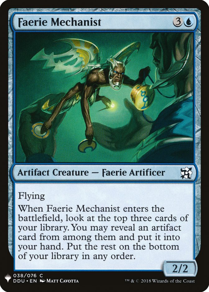 Faerie Mechanist [Mystery Booster] | Gear Gaming Bentonville