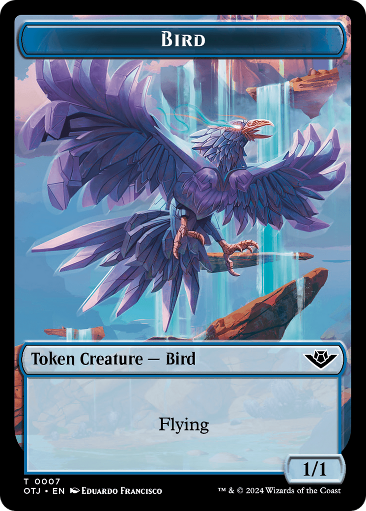 Bird Token [Outlaws of Thunder Junction Tokens] | Gear Gaming Bentonville