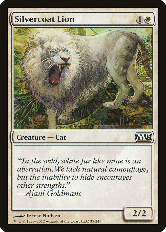 Silvercoat Lion [Magic 2013] | Gear Gaming Bentonville