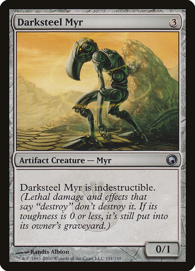 Darksteel Myr [Scars of Mirrodin] | Gear Gaming Bentonville