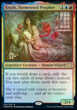 Eruth, Tormented Prophet [Innistrad: Crimson Vow Prerelease Promos] | Gear Gaming Bentonville