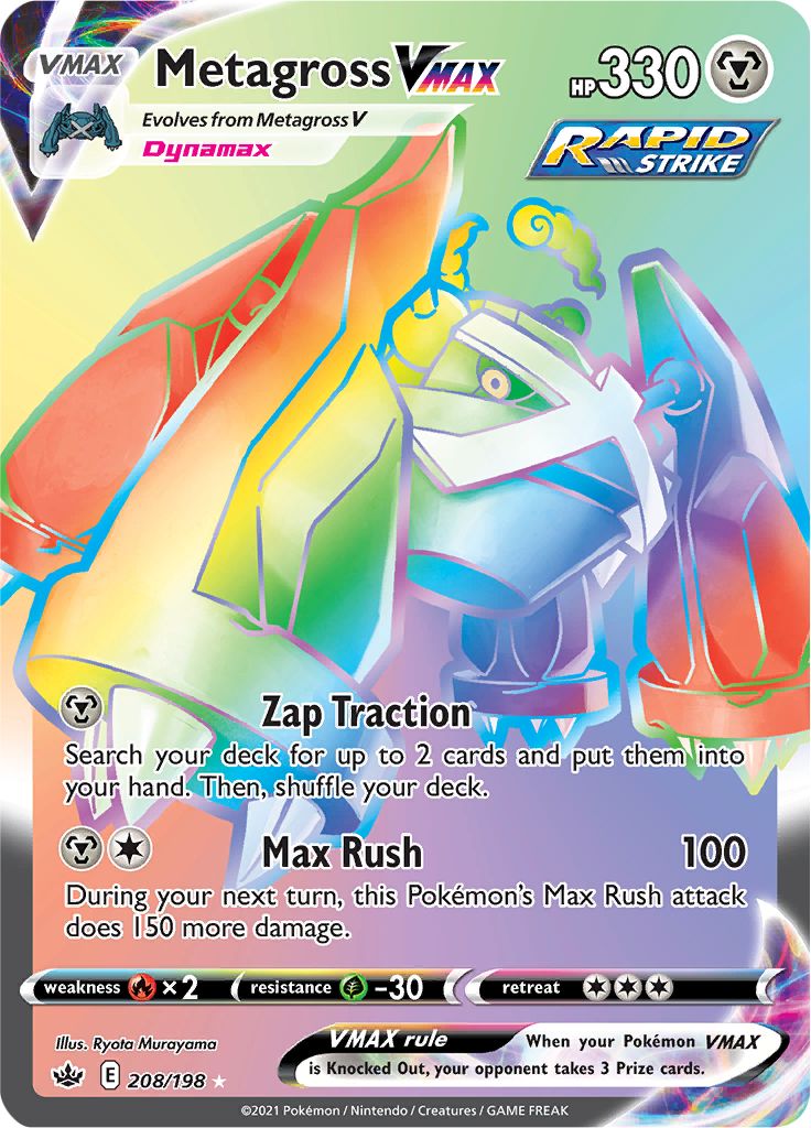 Metagross VMAX (208/198) [Sword & Shield: Chilling Reign] | Gear Gaming Bentonville
