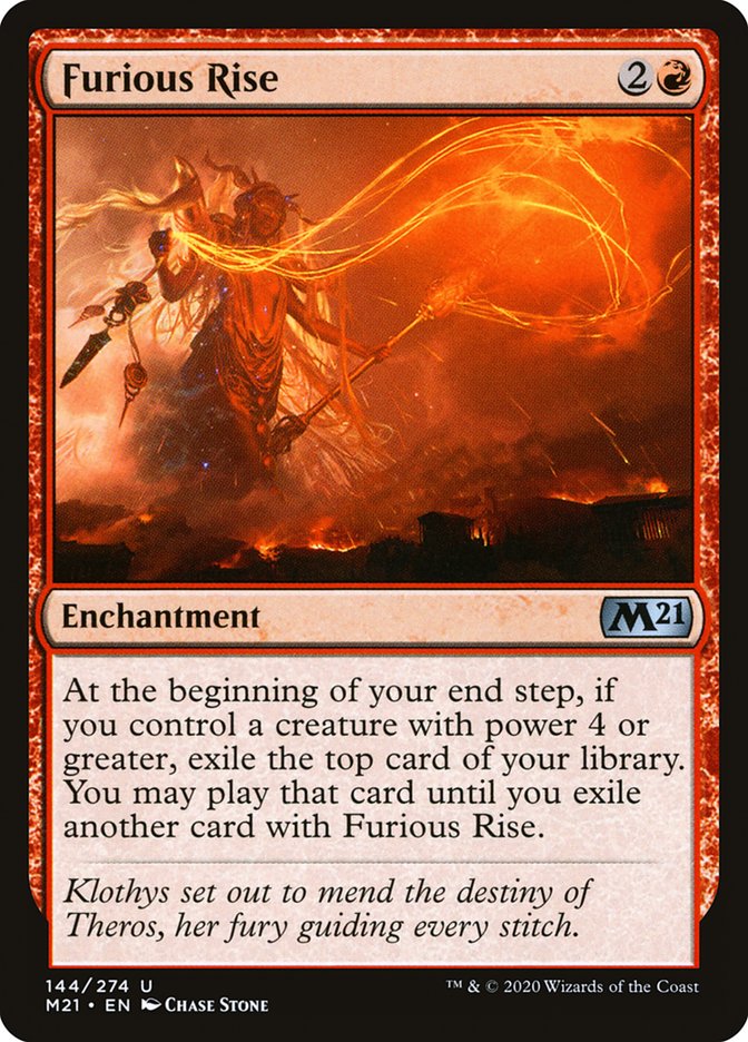 Furious Rise [Core Set 2021] | Gear Gaming Bentonville