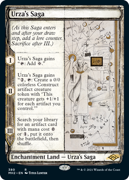 Urza's Saga (Sketch) [Modern Horizons 2] | Gear Gaming Bentonville