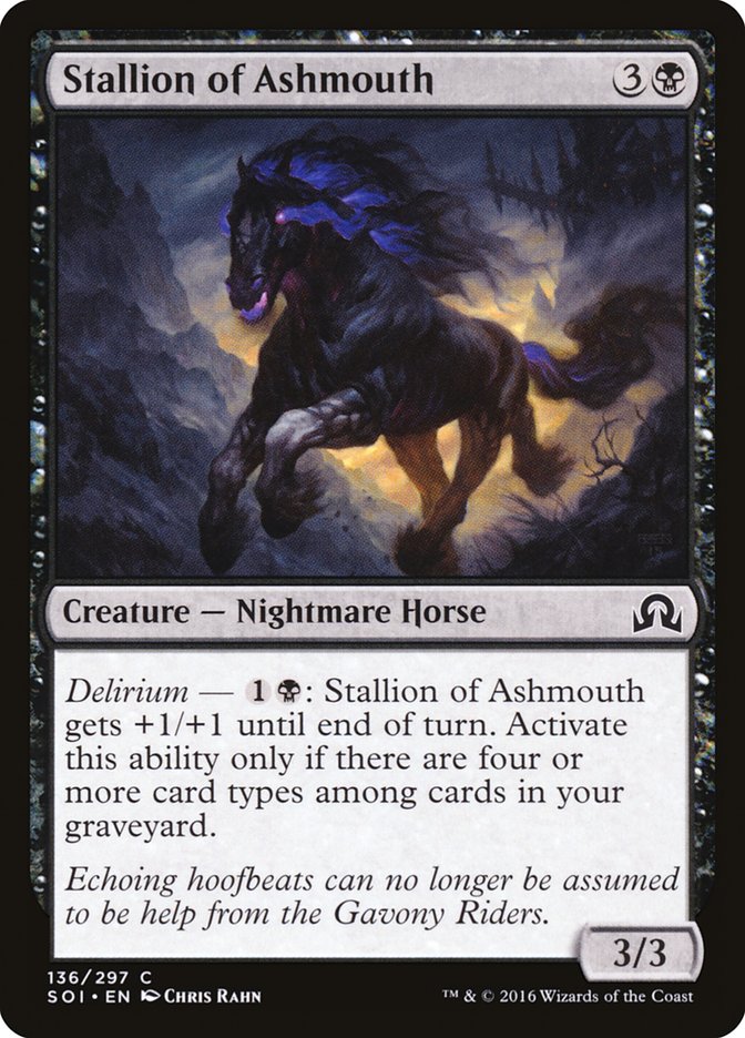 Stallion of Ashmouth [Shadows over Innistrad] | Gear Gaming Bentonville