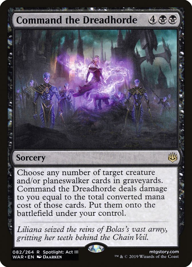 Command the Dreadhorde [War of the Spark] | Gear Gaming Bentonville