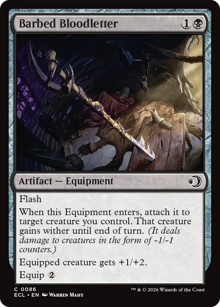 Barbed Bloodletter [Lorwyn Eclipsed] | Gear Gaming Bentonville