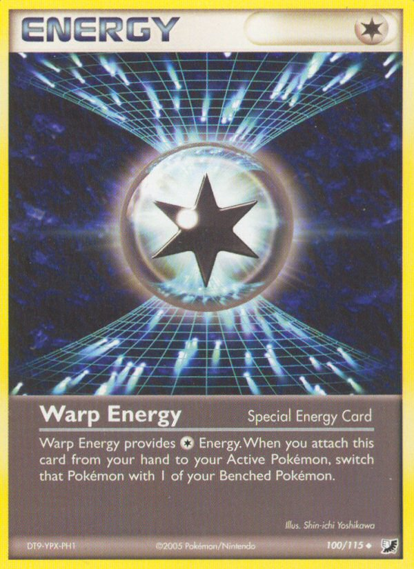 Warp Energy (100/115) [EX: Unseen Forces] | Gear Gaming Bentonville