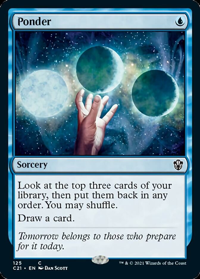 Ponder [Commander 2021] | Gear Gaming Bentonville