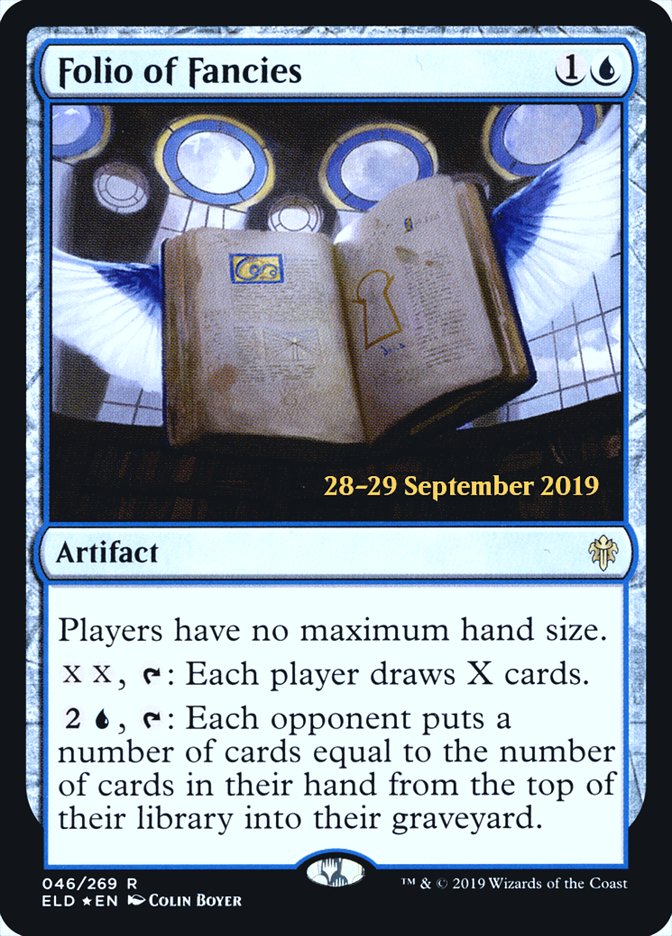 Folio of Fancies [Throne of Eldraine Prerelease Promos] | Gear Gaming Bentonville