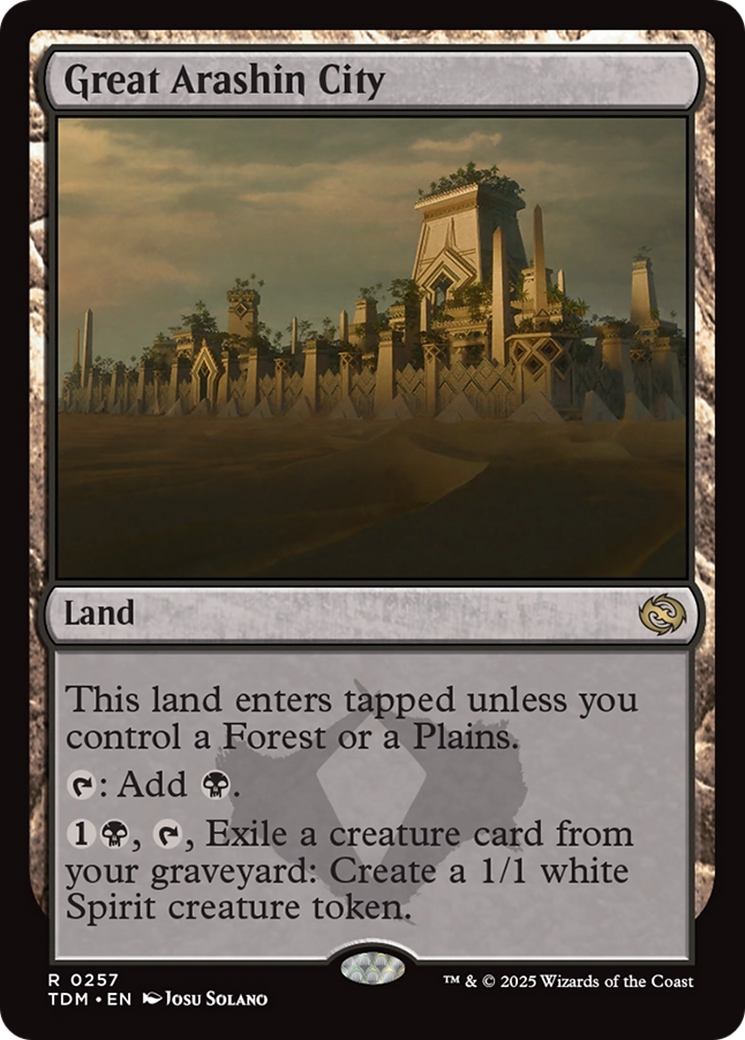 Great Arashin City [Tarkir: Dragonstorm] | Gear Gaming Bentonville