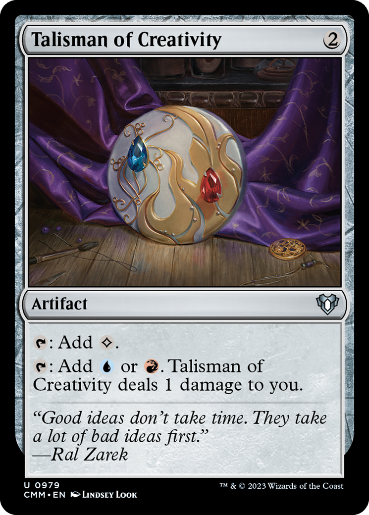 Talisman of Creativity [Commander Masters] | Gear Gaming Bentonville