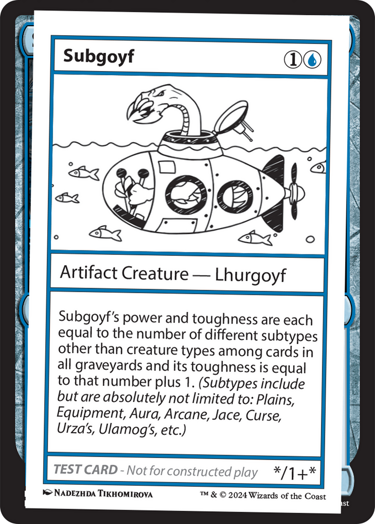 Subgoyf [Mystery Booster 2 Playtest Cards] | Gear Gaming Bentonville