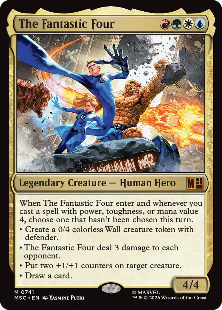 The Fantastic Four [Marvel Super Heroes Commander] | Gear Gaming Bentonville