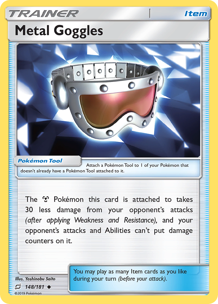 Metal Goggles (148/181) [Sun & Moon: Team Up] | Gear Gaming Bentonville