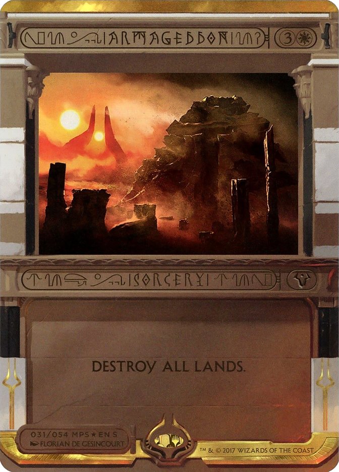 Armageddon (Invocation) [Amonkhet Invocations] | Gear Gaming Bentonville