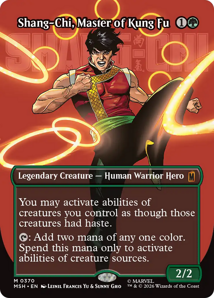 Shang-Chi, Master of Kung Fu (Borderless) (0370) [Marvel Super Heroes] | Gear Gaming Bentonville